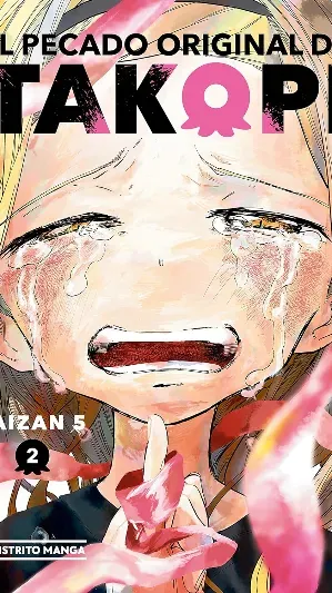 Portada del volumen El pecado original de Takopi 2 de El Pecado Original de Takopi (Takopī no Genzai Jō)