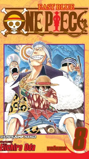 Cover of volume One Piece, Vol. 8: I Won't Die from One Piece