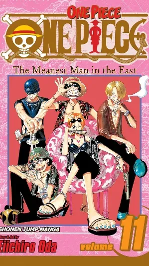 Cover of volume One Piece, Vol. 11: The Meanest Man in the East from One Piece
