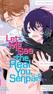 Manga cover: Let Me See the Real You, Senpai!