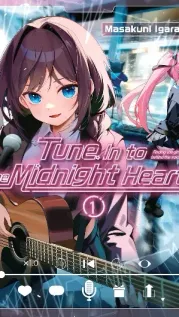 Manga cover: Tune In to the Midnight Heart