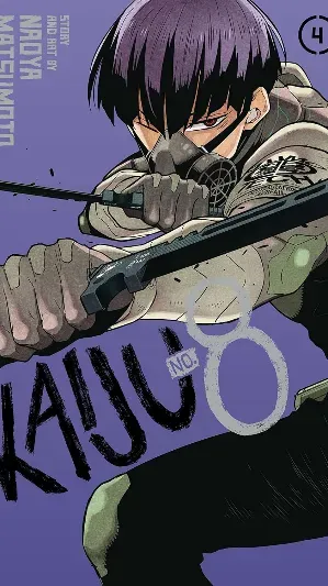 Cover of volume Kaiju No. 8, Vol. 4 from Kaiju No. 8