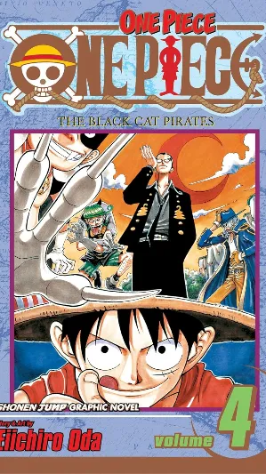 One Piece Vol. 4: The Black Cat Pirates